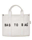Τσάντα χειρός SW8935 - Ασπρο