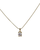 Αλυσίδα λαιμού με πέτρα MSN-11 - Χρυσό