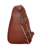 Τσάντα χιαστί QR-24001 - Καφέ