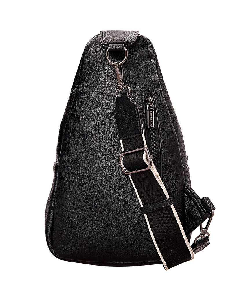 Τσάντα χιαστί QR-24001 - Μαύρο