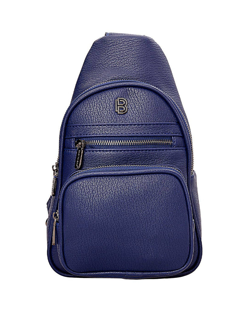 Τσάντα χιαστί QR-24001 - Μπλέ