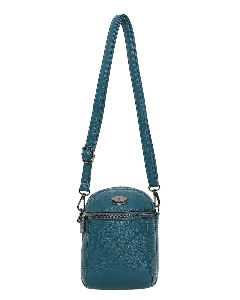 Τσάντα χιαστή HJ1007 - Μπλέ