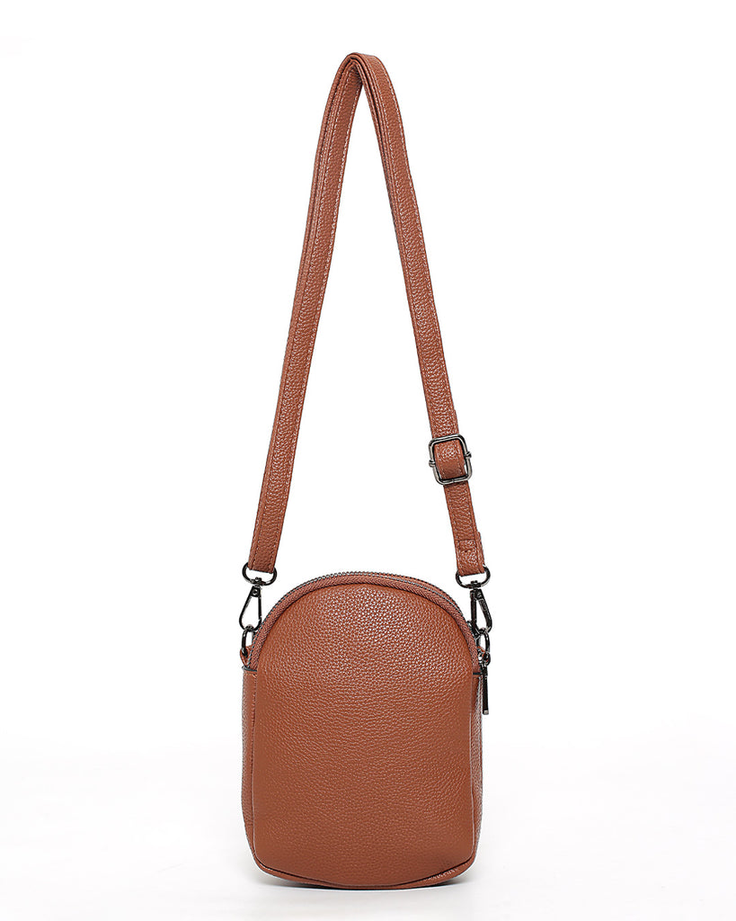 Τσάντα χιαστή HJ1007 - Κάμελ