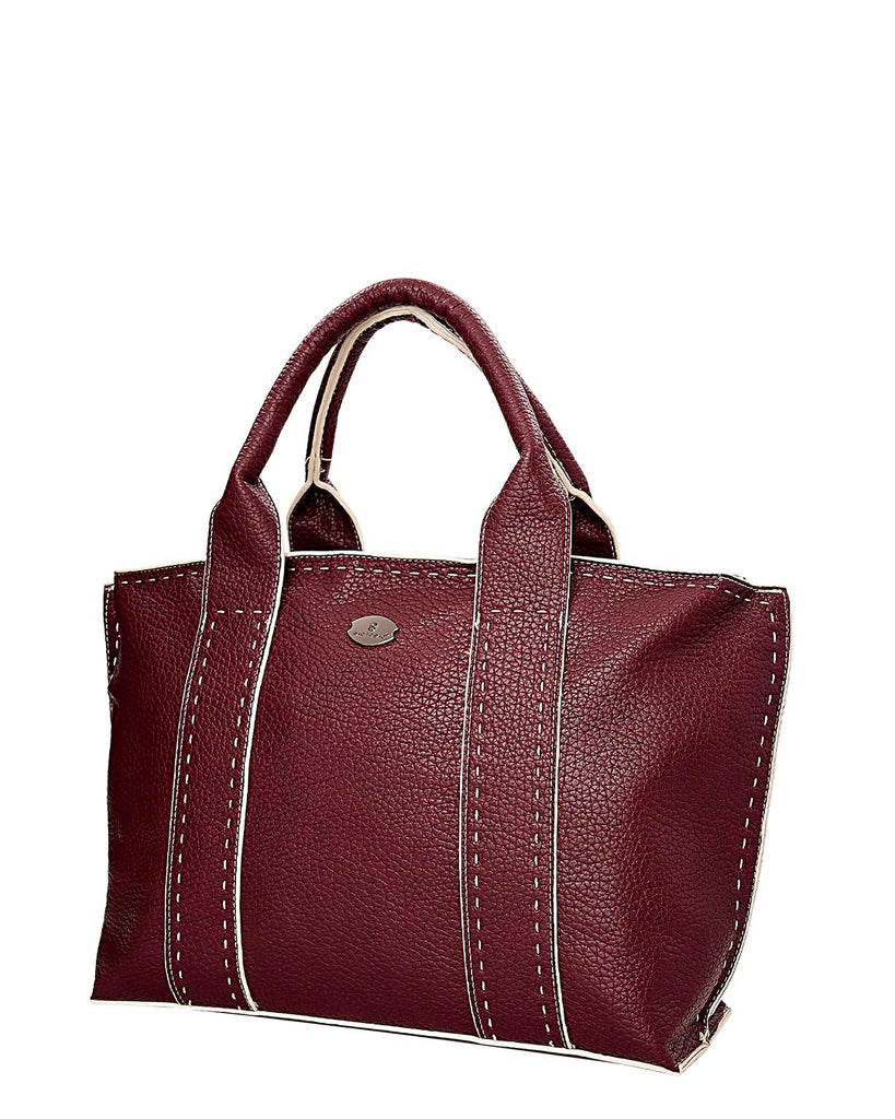 Τσάντα χειρός YM-5002 - Μπορντό