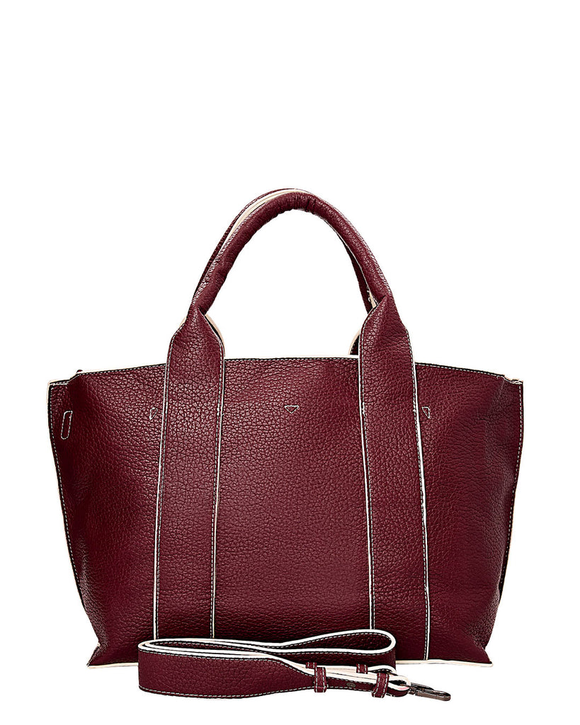 Τσάντα χειρός YM-5002 - Μπορντό