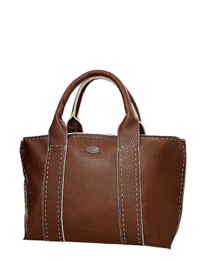 Τσάντα χειρός YM-5002 - Καφέ