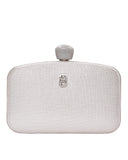 Τσάντα φάκελος clutch JH-21995 - Ασημί