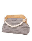 Τσάντα φάκελος clutch JH-22007 - Γκρι