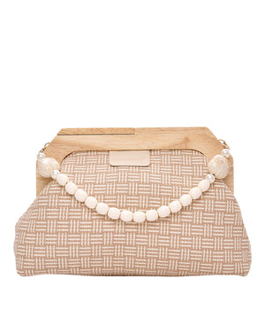 Τσάντα φάκελος clutch JH-22007 - Apricot