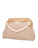 Τσάντα φάκελος clutch JH-22007 - Apricot