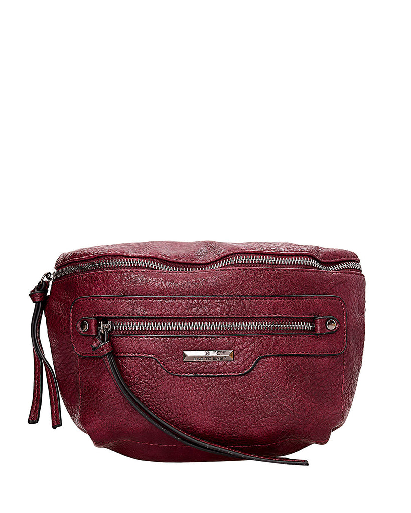 Τσαντάκι χιαστή W-6290 - Μπορντό