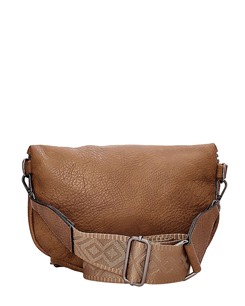 Τσαντάκι χιαστή W-6290 - Κάμελ