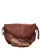 Τσαντάκι χιαστή W-6290 - Καφέ