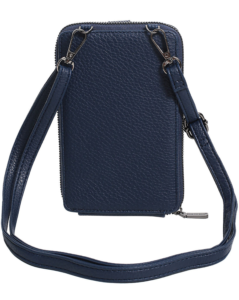 Τσάντα χιαστή HJ1010 - Μπλέ