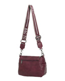 Τσάντα χιαστί WH3017 - Μπορντό