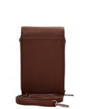 Τσαντάκι χιαστί HJ1006 - Καφέ