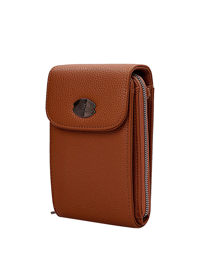 Τσαντάκι χιαστί HJ1006 - Κάμελ