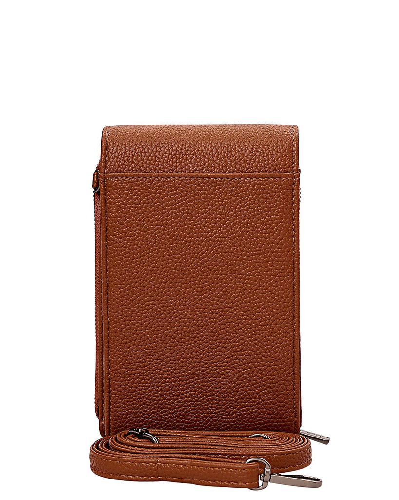 Τσαντάκι χιαστί HJ1006 - Κάμελ