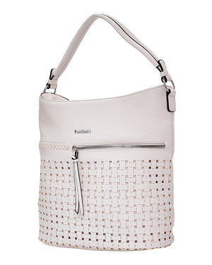 Τσάντα ωμου W-6119 - Ασπρο