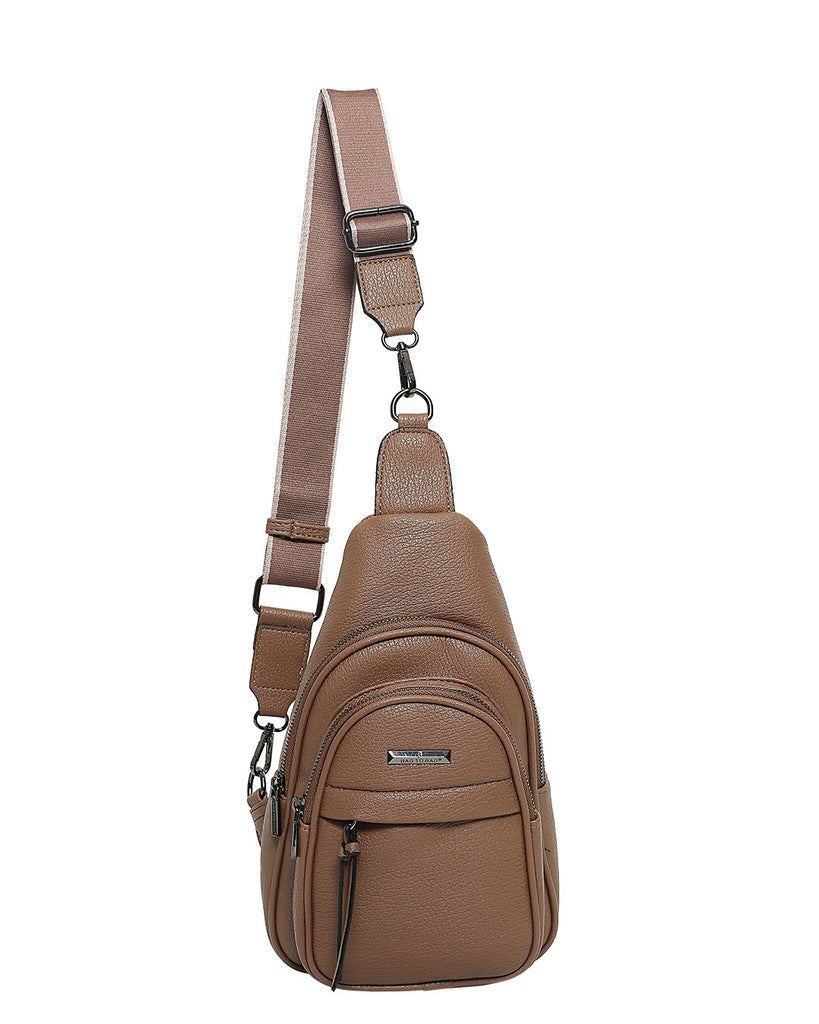 Τσάντα χιαστή QR-23973 - Khaki