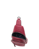 Τσάντα χιαστή QR-23973 - Μπορντό