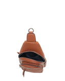 Τσάντα χιαστή QR-23973 - Κάμελ