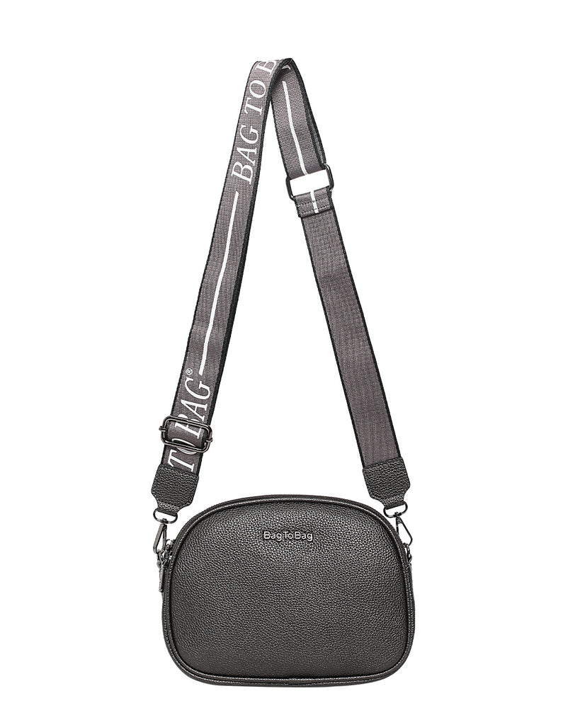 Τσαντάκι χιαστή WH-023 - Γκρι