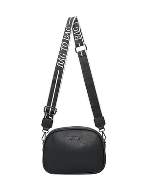 Τσαντάκι χιαστή WH-023 - Μαύρο