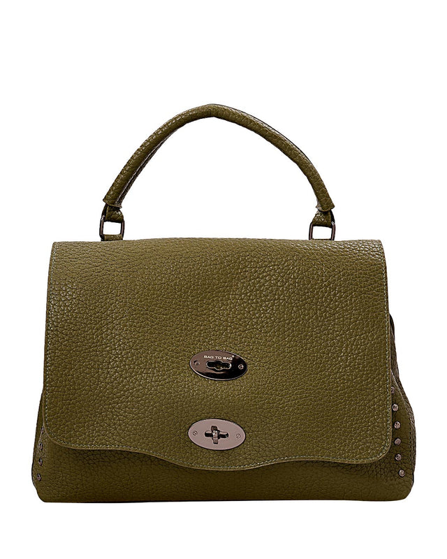 Τσάντα χειρός KX2406 - Πράσινο