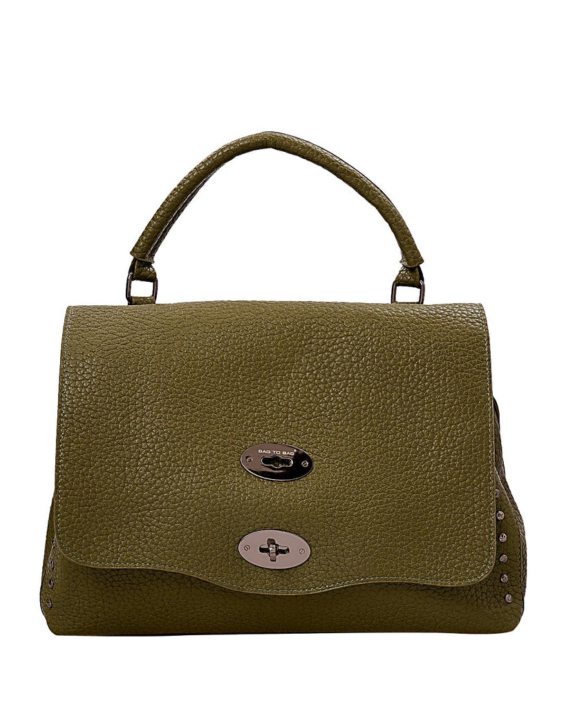 Τσάντα χειρός KX2406 - Πράσινο