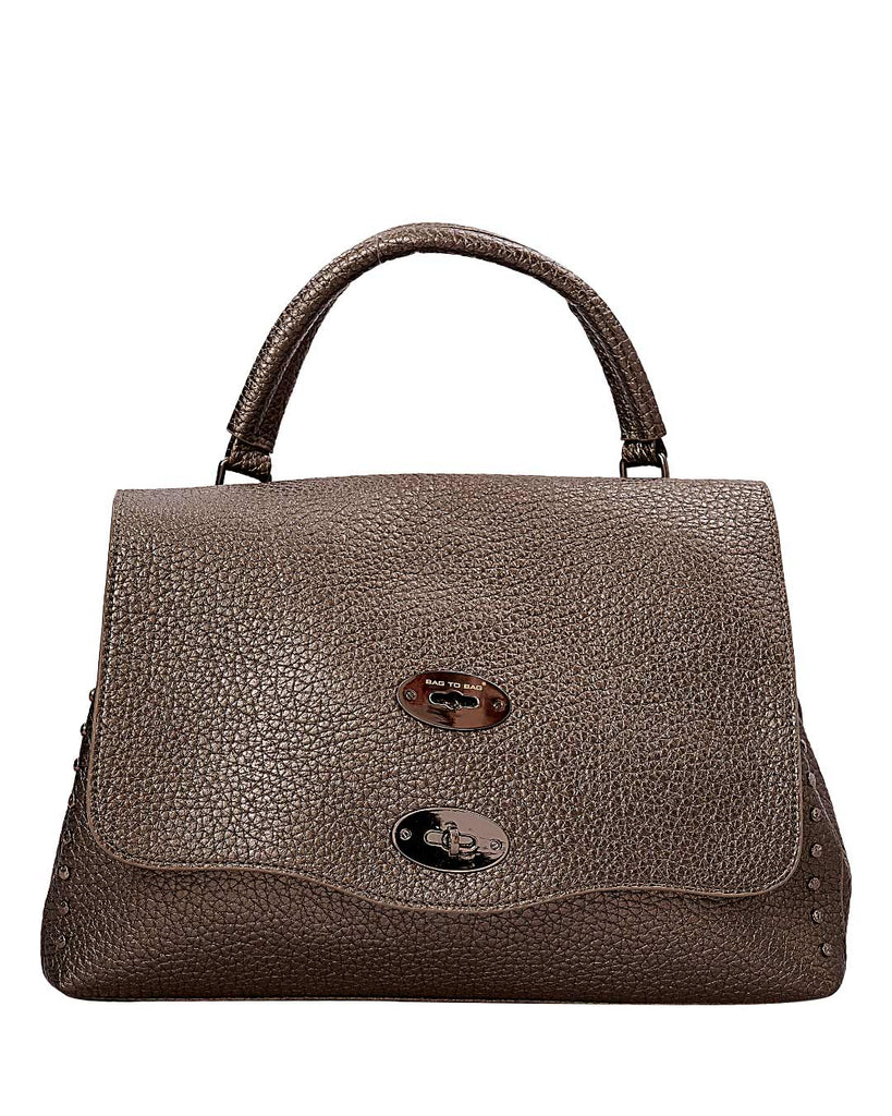 Τσάντα χειρός KX2406 - Γκρι