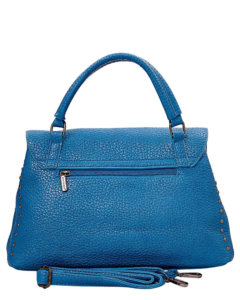 Τσάντα χειρός KX2406 - Μπλέ