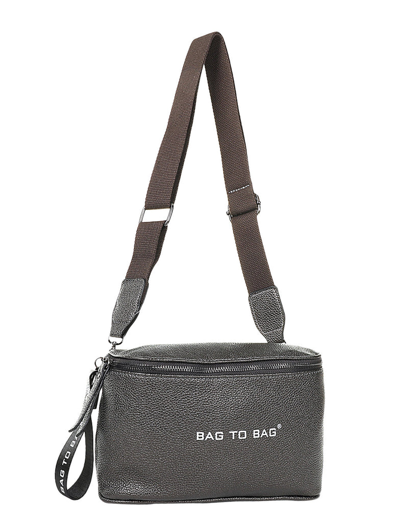 Τσάντα χιαστή JX-9121 - Γκρι