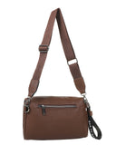 Τσάντα χιαστή JX-9121 - Καφέ