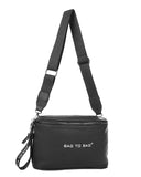 Τσάντα χιαστή JX-9121 - Μαύρο