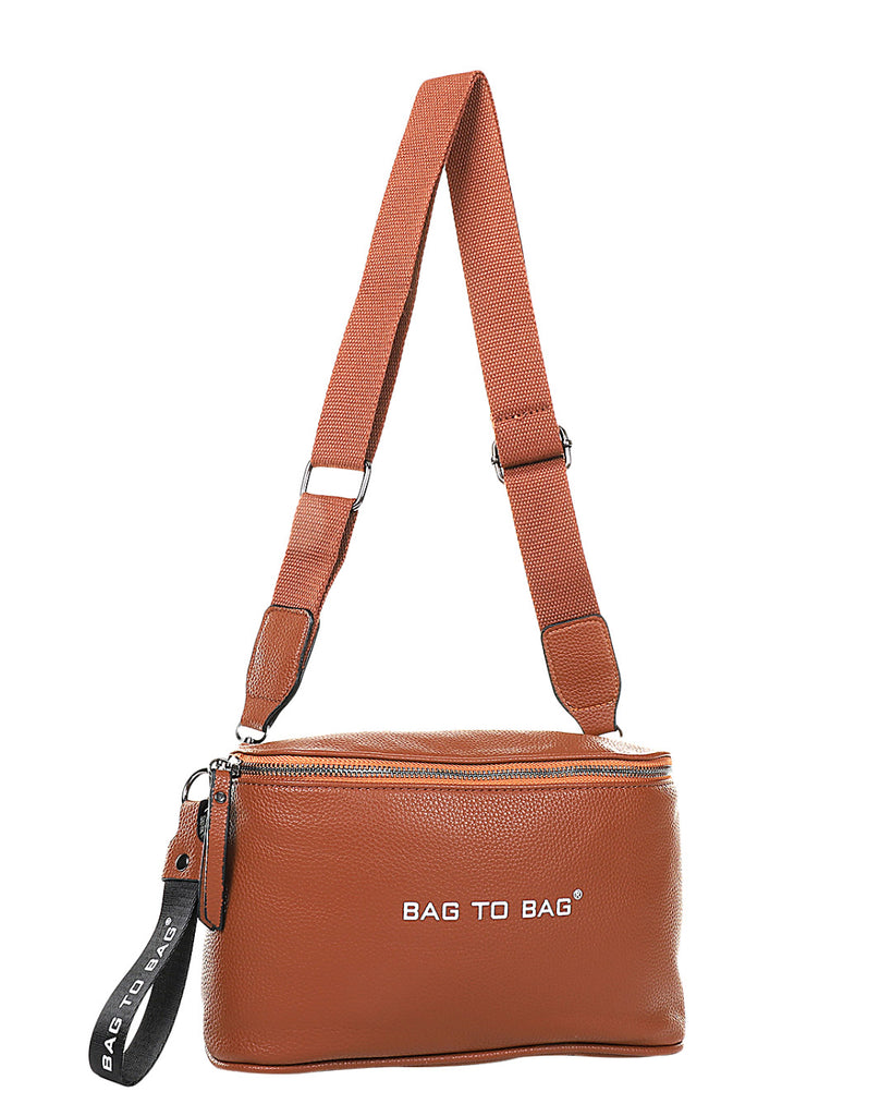 Τσάντα χιαστή JX-9121 - Κάμελ