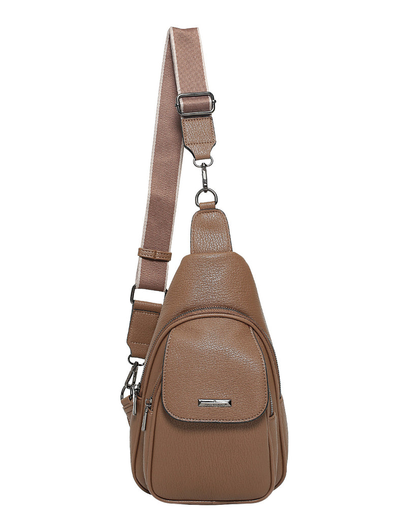Τσάντα χιαστή QR-23971 - Khaki