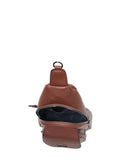 Τσάντα χιαστή QR-23971 - Καφέ