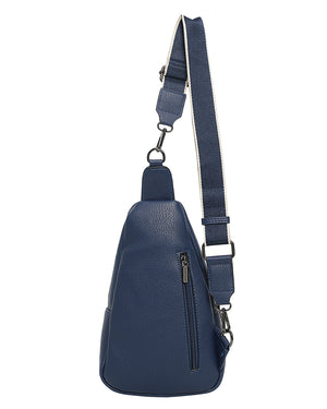 Τσάντα χιαστή QR-23971 - Μπλέ