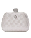 Τσάντα φάκελος clutch JH-21986 - Ασημί