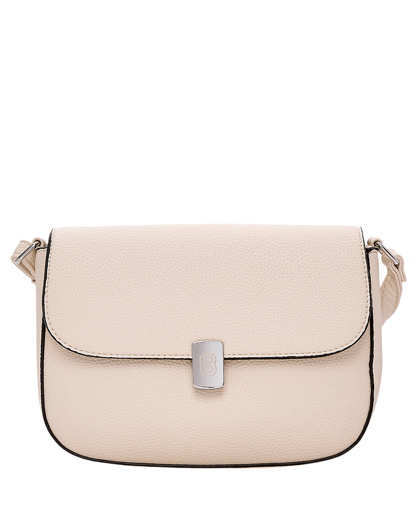 Τσάντα χιαστή QR-23929 - Μπέζ