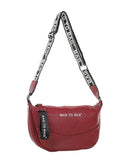 Τσάντα χιαστή JX-9116 - Μπορντό