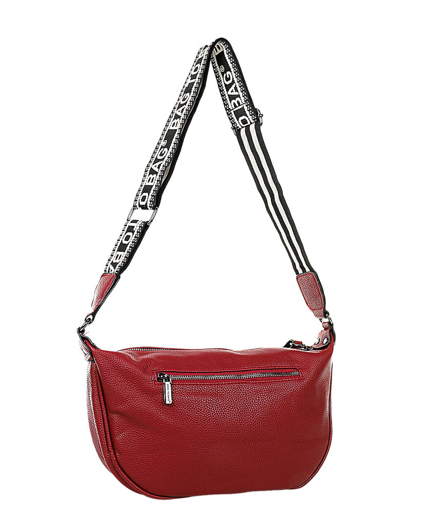 Τσάντα χιαστή JX-9116 - Μπορντό