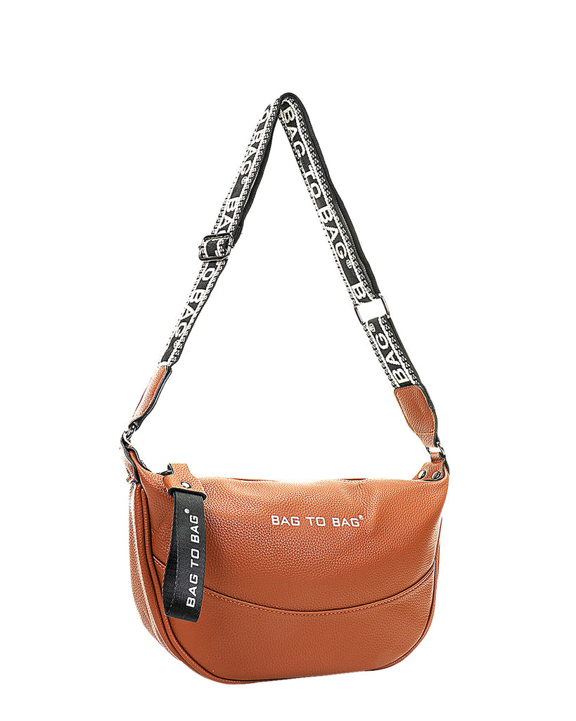 Τσάντα χιαστή JX-9116 - Κάμελ