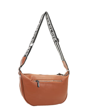 Τσάντα χιαστή JX-9116 - Κάμελ