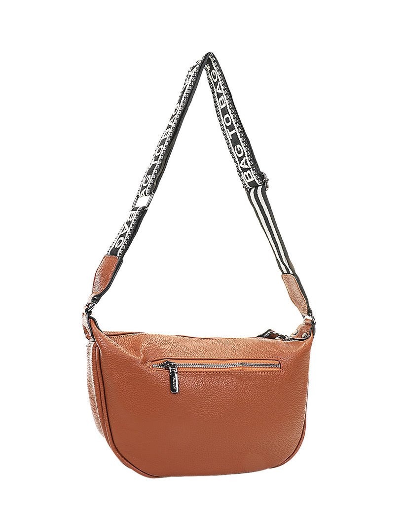 Τσάντα χιαστή JX-9116 - Κάμελ