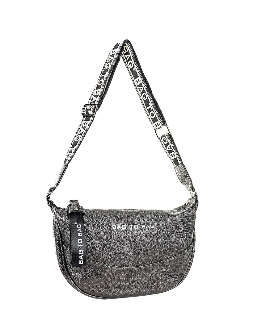 Τσάντα χιαστή JX-9116 - Γκρι