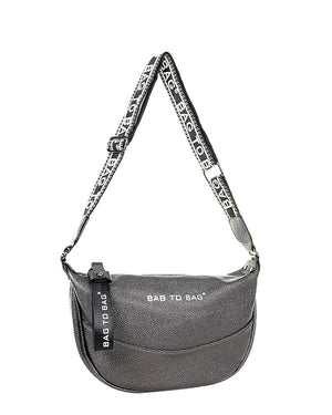 Τσάντα χιαστή JX-9116 - Γκρι