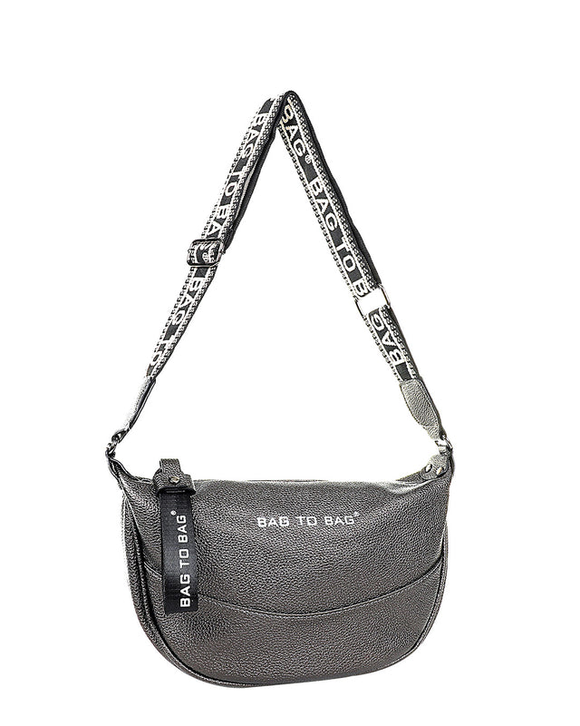 Τσάντα χιαστή JX-9116 - Γκρι