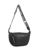 Τσάντα χιαστή JX-9116 - Μαύρο